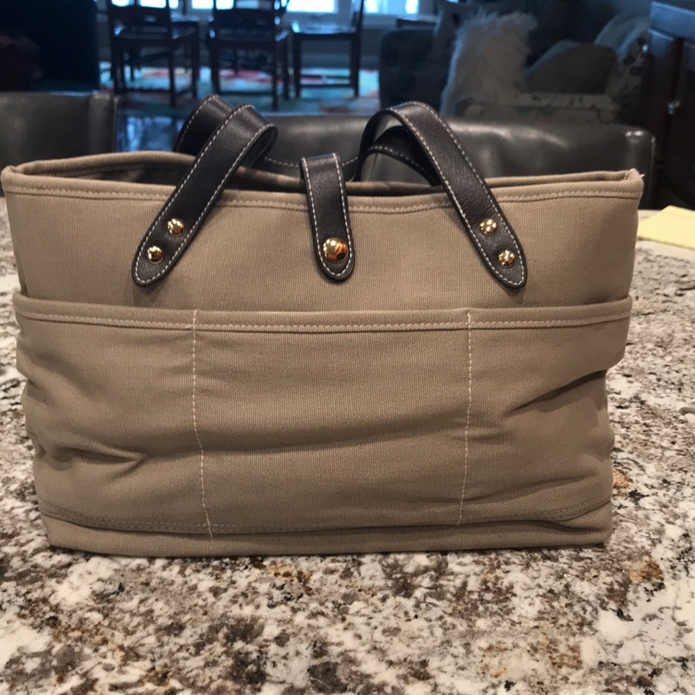 Crabtree & Evelyn Canvas purse NWT
